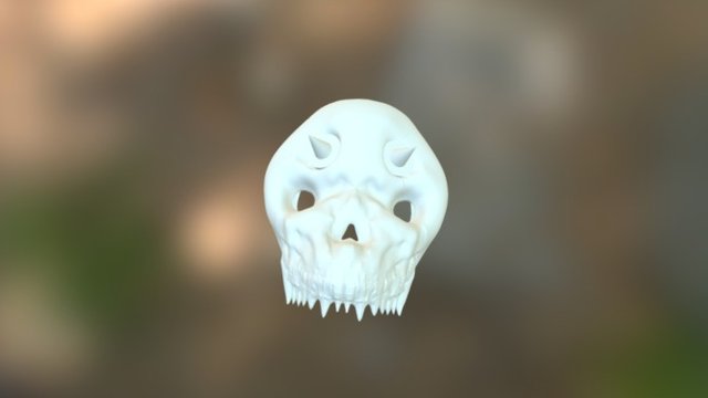 Skull/Mask Practice 3D Model