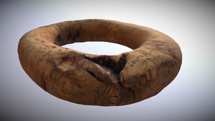 "Ombiainen" Trollredskap. Enchanted wooded arc 3D Model
