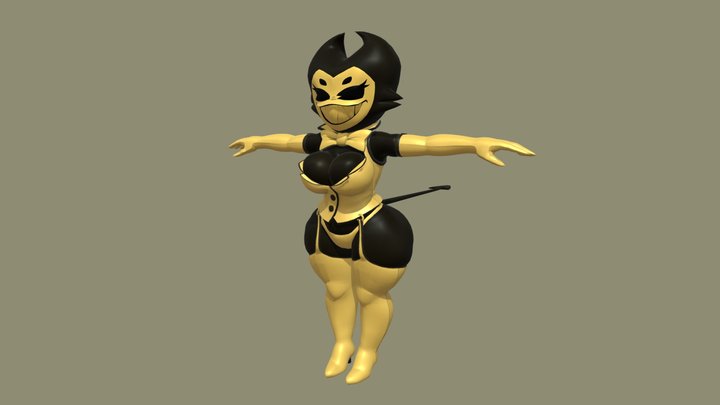 darling sepia huesos arreglados y todo separado 3D Model