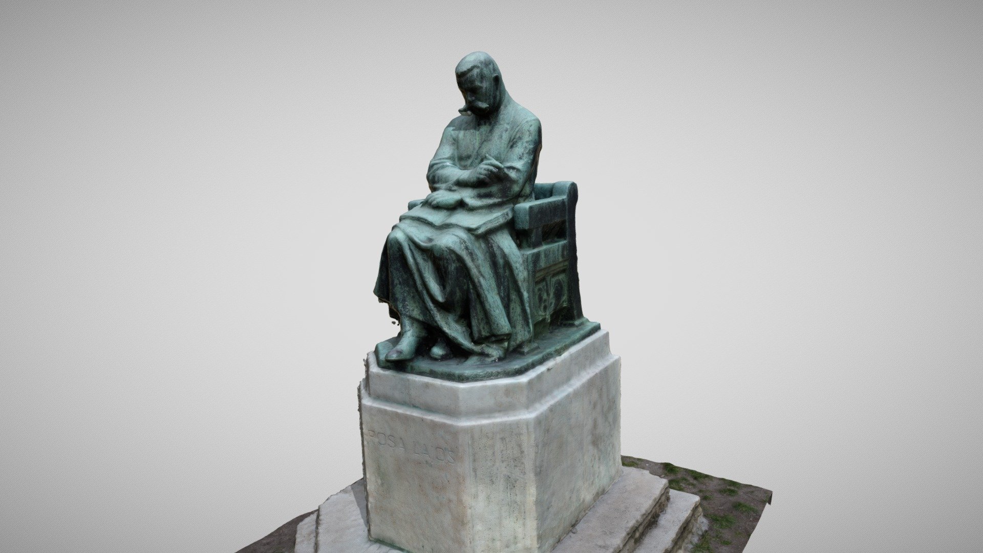 Statue of Posa Lajos