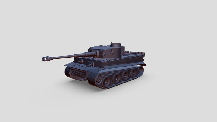 Tiger 131 3D Model