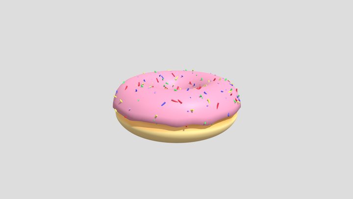 Donut 3D Model