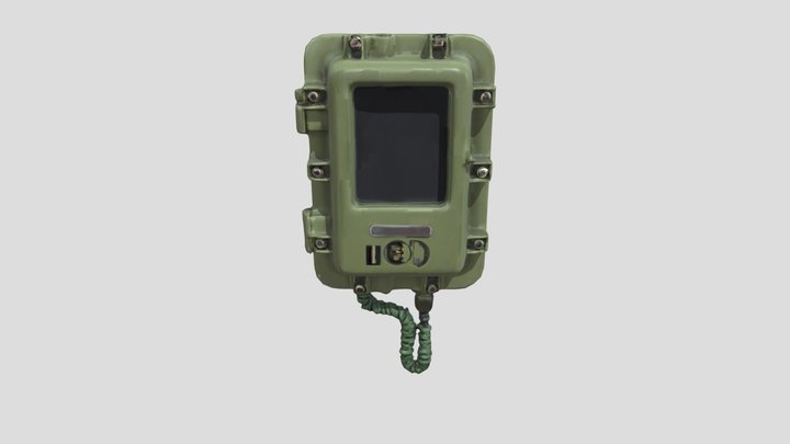 Device Enclosure Box 3D Model