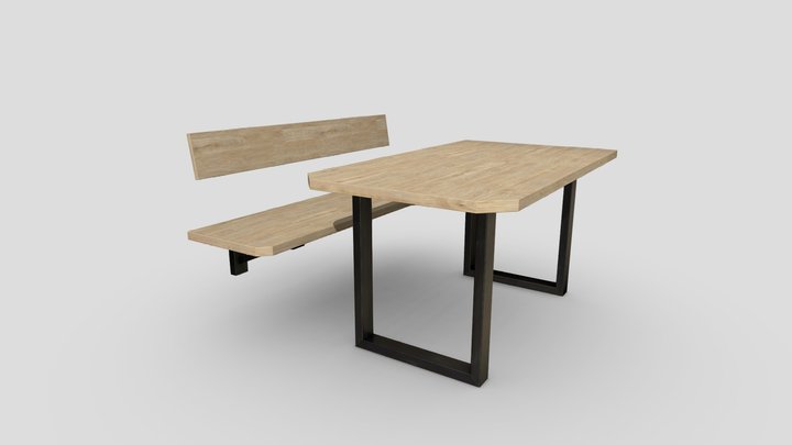 Markus Esstisch 3D Model