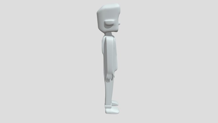 Person FIN 3D Model