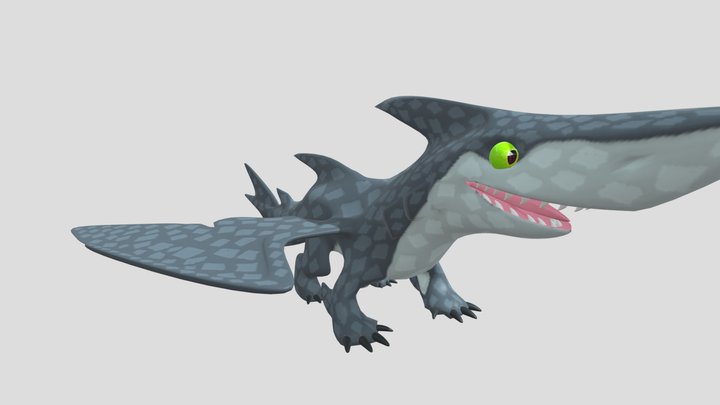 Shark Dragon DADRD 3D Model