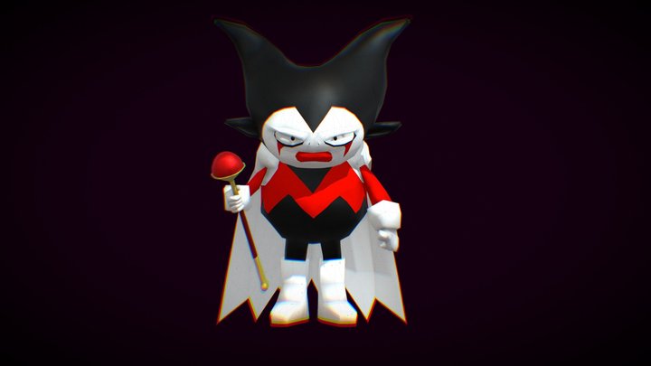 King Gomah Low Poly [Idle Pose Only] 3D Model