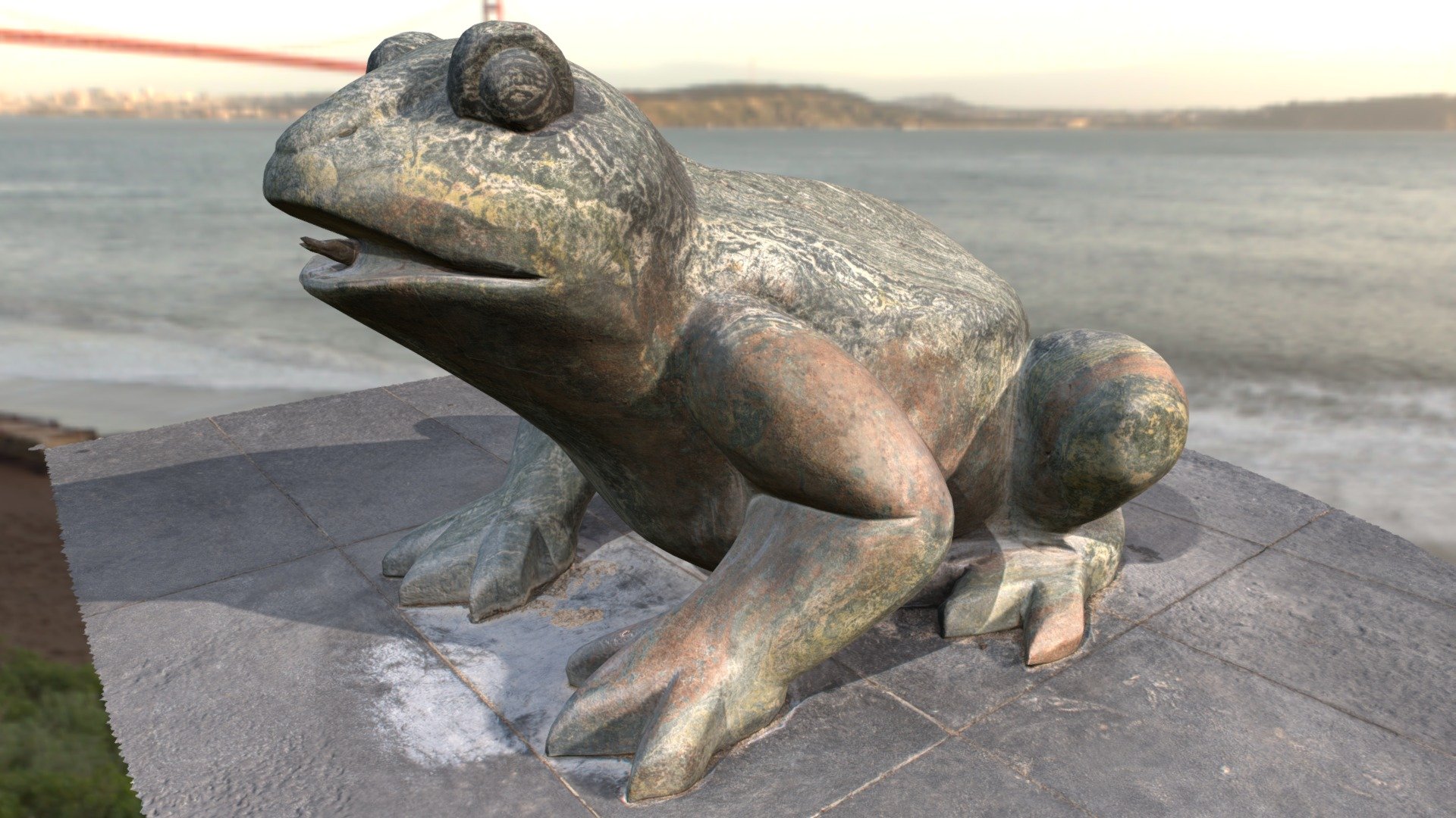 Frog Sculpture