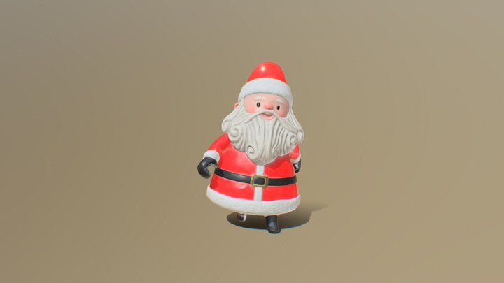 Santa 3D Model