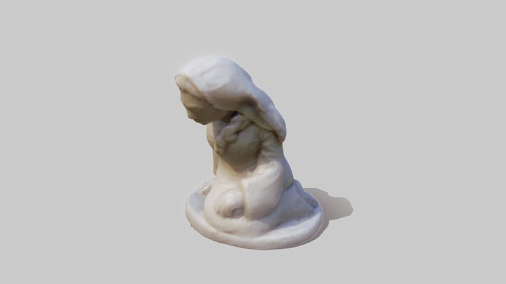 sculpture en plastiline 3D Model