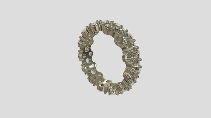 AMR001 goldring wedding engagement luxury – Free 3D Model STL