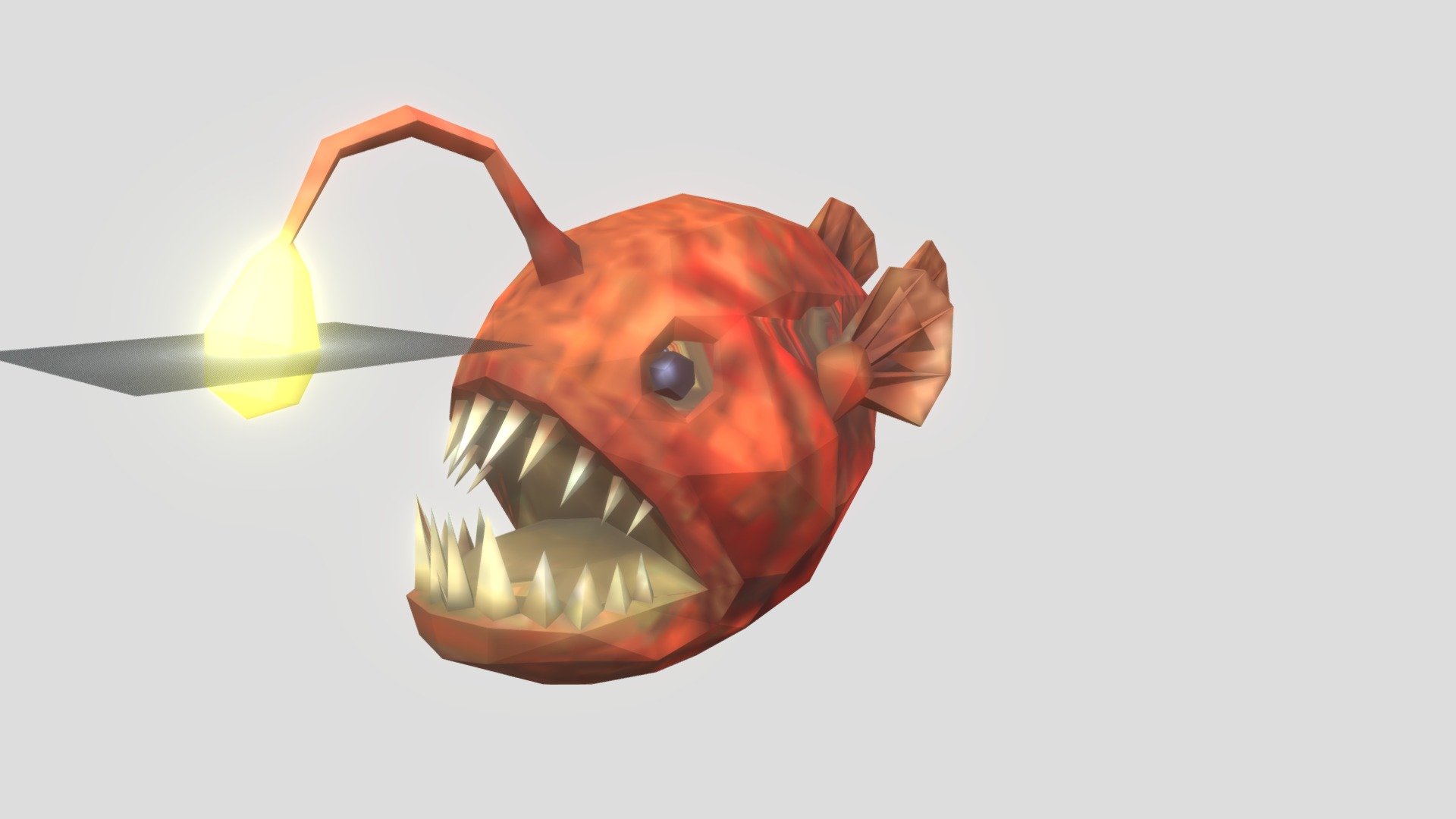 animal company - Fish angler {LOD Problem} - Download Free 3D model by ...