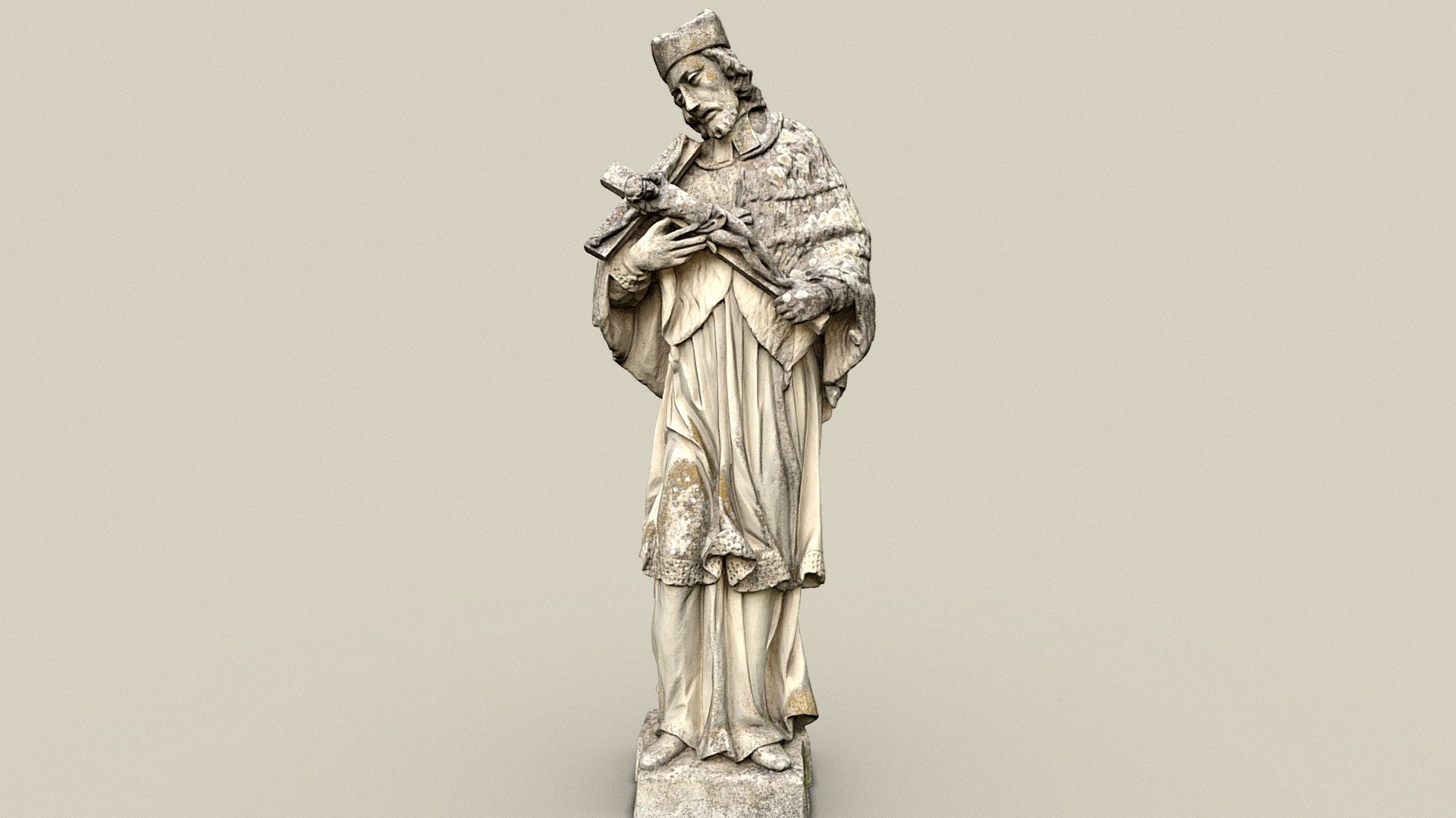 Hl. Nepomuk — Sketchfab embed 3D viewer