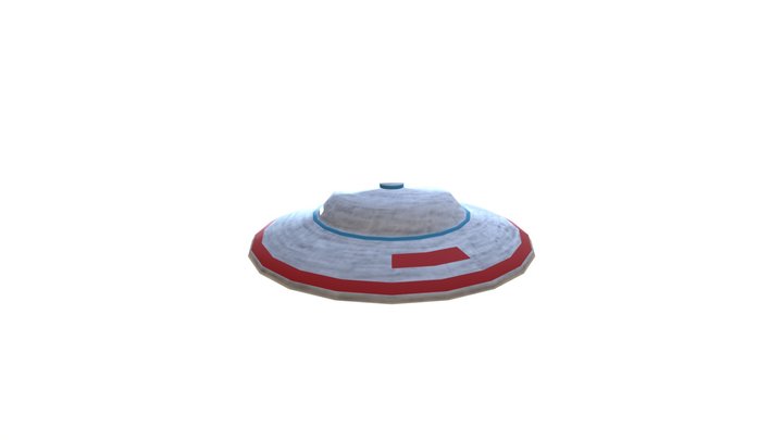 Flying Saucer 3D Model