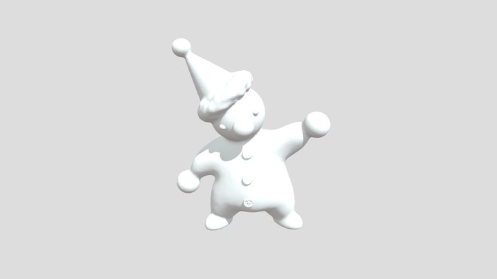 Clown 3D Model