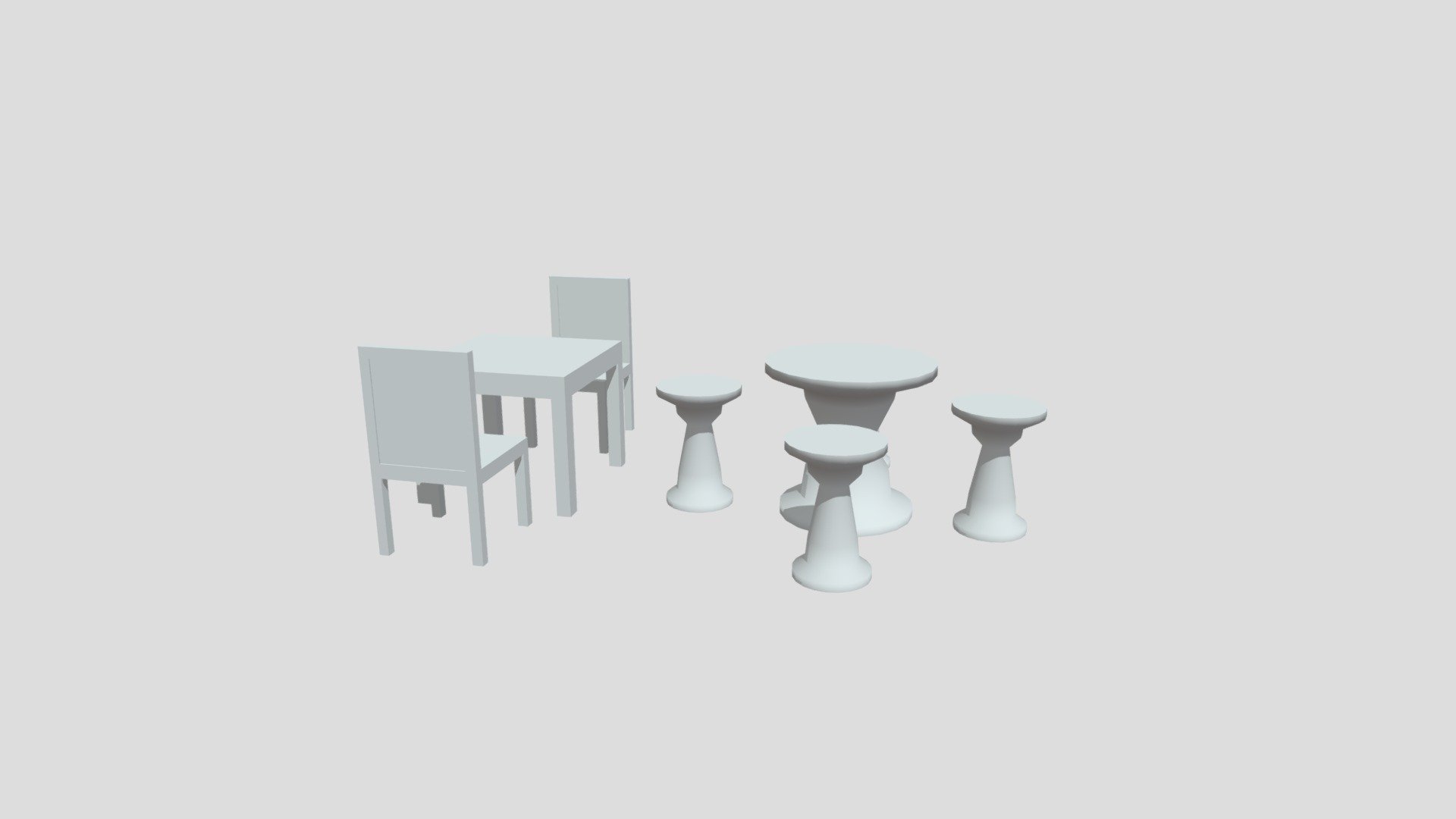 Table and Chairs
