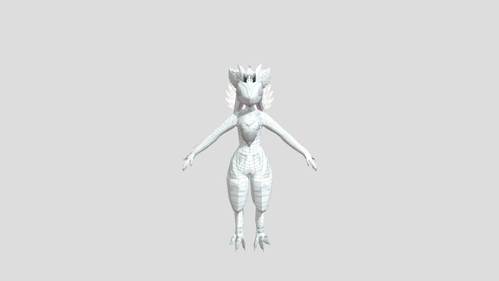 Avali 1.3 optimized for VRChat on Quest 3D Model