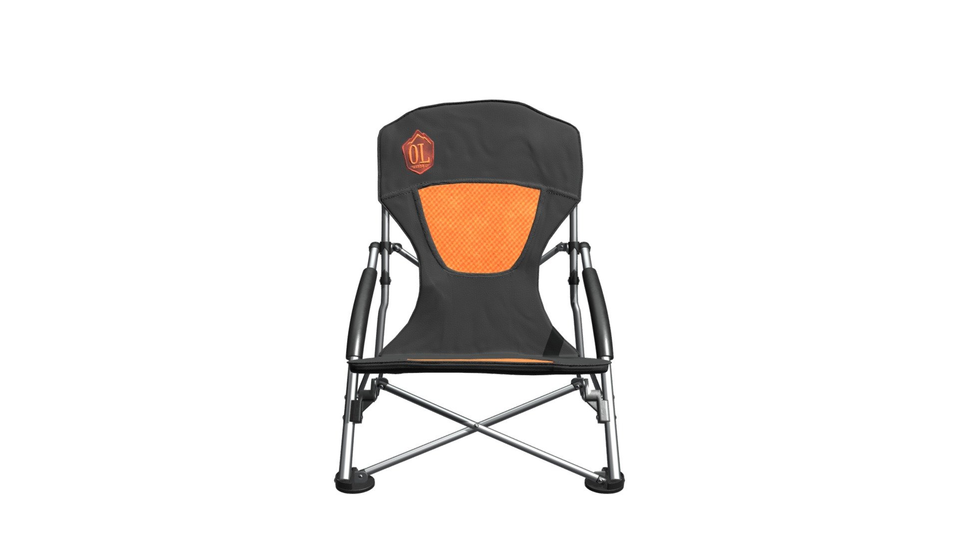 Turkey Chair (Black/Orange)