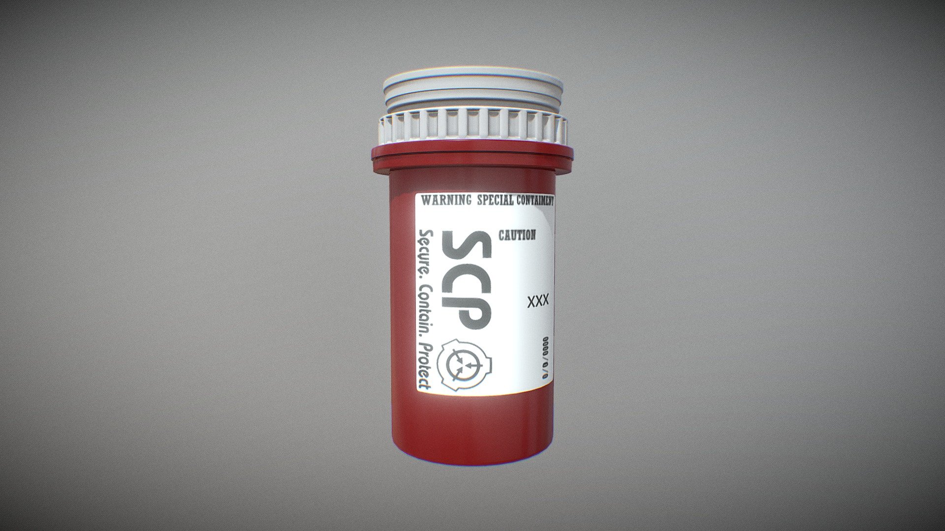 scp-500 (including pill) - Download Free 3D model by Lazy Hanby  (@Lazy_hanby) [4ae6479]