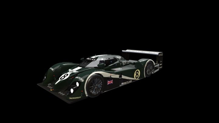 2003 Bentley EXP Speed 8 – Modello 3D gratuito STL