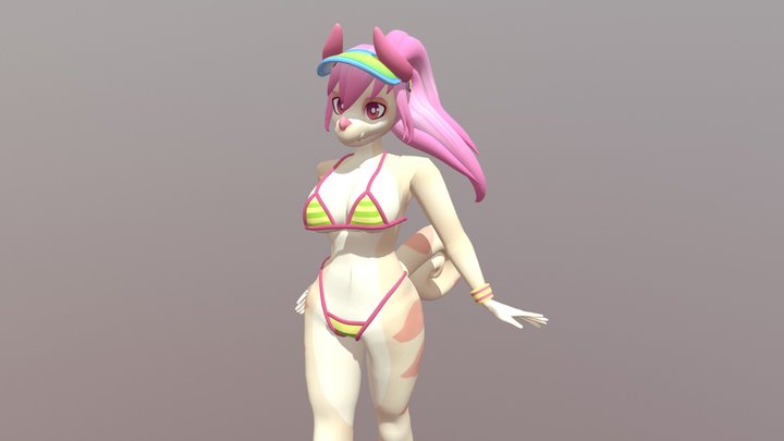 Pom - Swimwear 3D Model