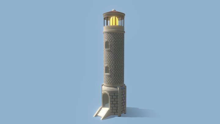 LighthouseCombined 3D Model