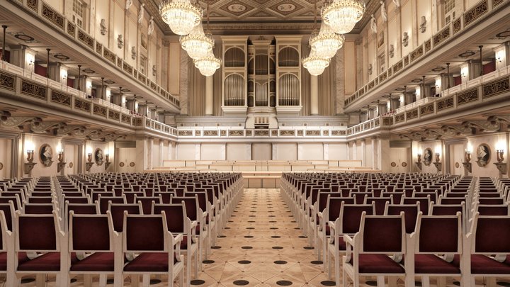 Konzerthaus Berlin: Great Hall 3D Model