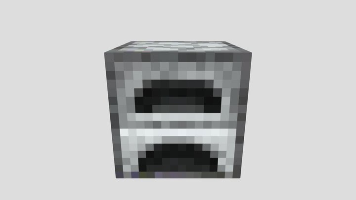 Minecraft Furnace 3D Model