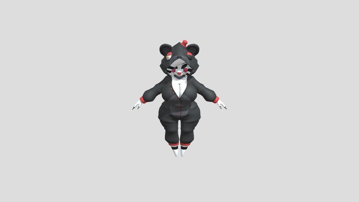 Marie pijamas 3D Model
