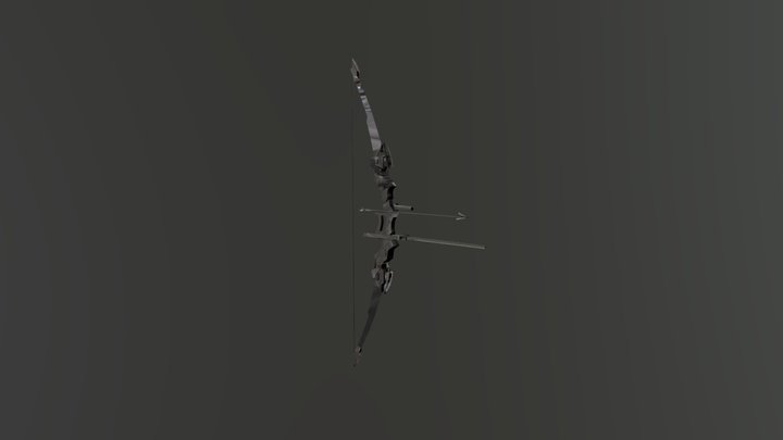 Sci Fi Bow 3D Model
