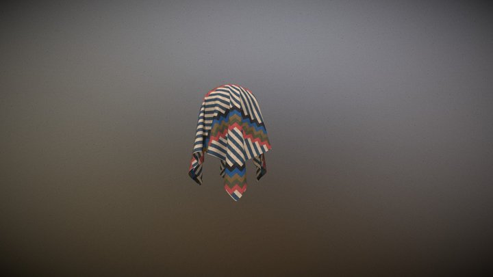 Sample Material: Tapestry (Textile) 3D Model