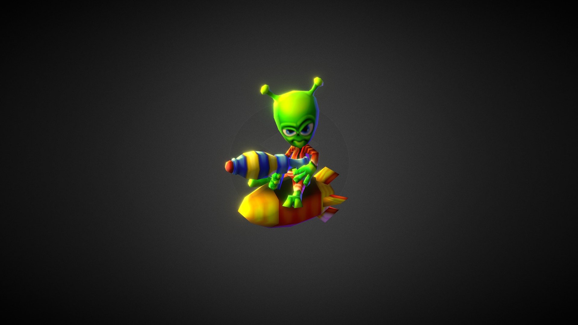 Lowpoly Alien Pilot - Buy Royalty Free 3D model by Akseley [4aeb996 ...