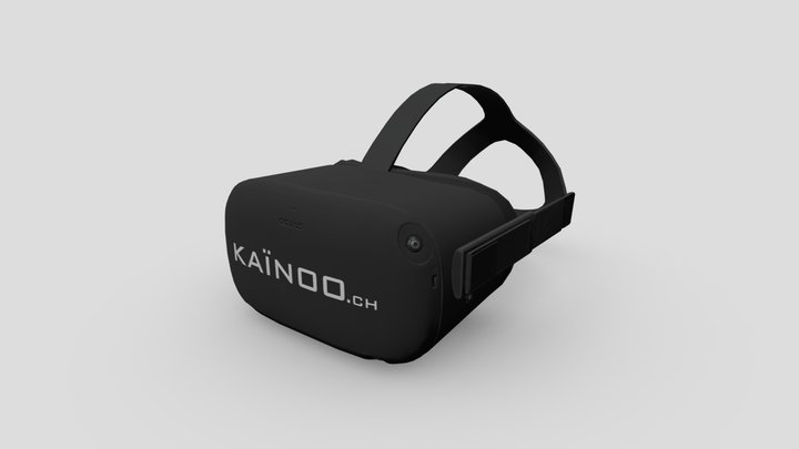 Oculus Quest VR Headset 3D Model