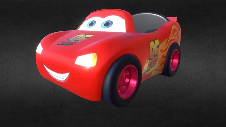 Toy Car macqueen 3D Model