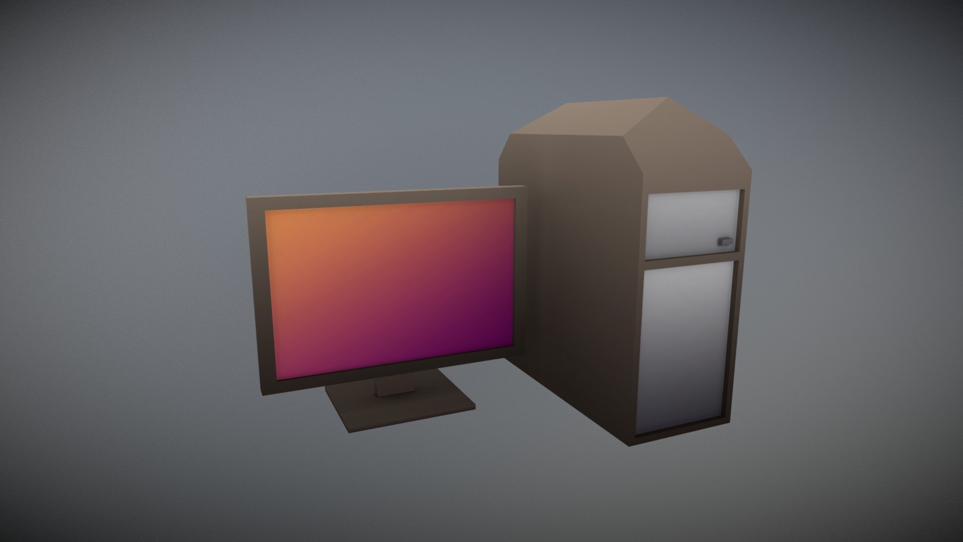 Computer - Household Props Challenge - 3D model by hanoldaa [4aec819 ...