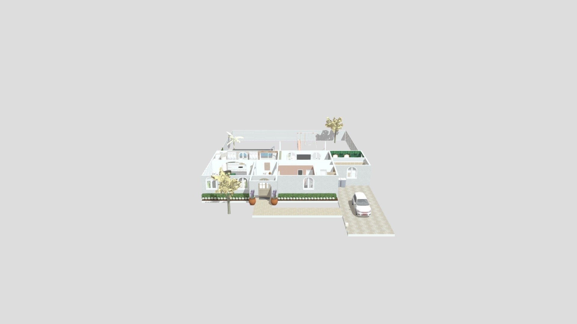 Neutral Boho House