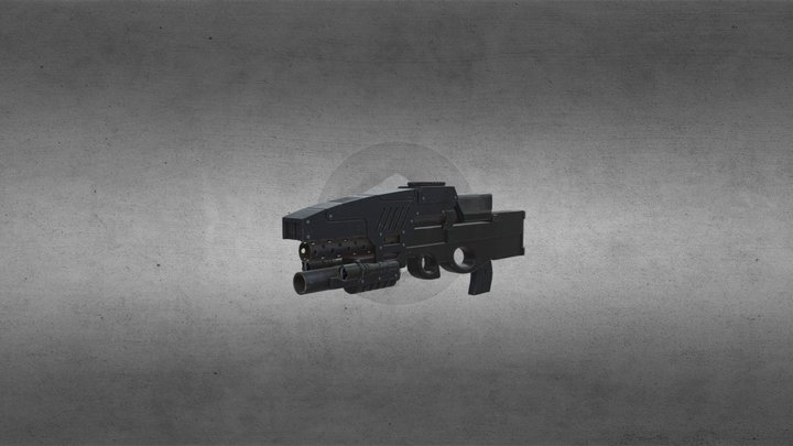Gun 3D Model