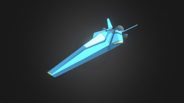Rocket Racer 3D Model