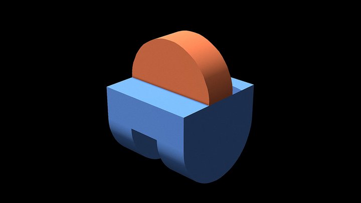 Block 3 3D Model