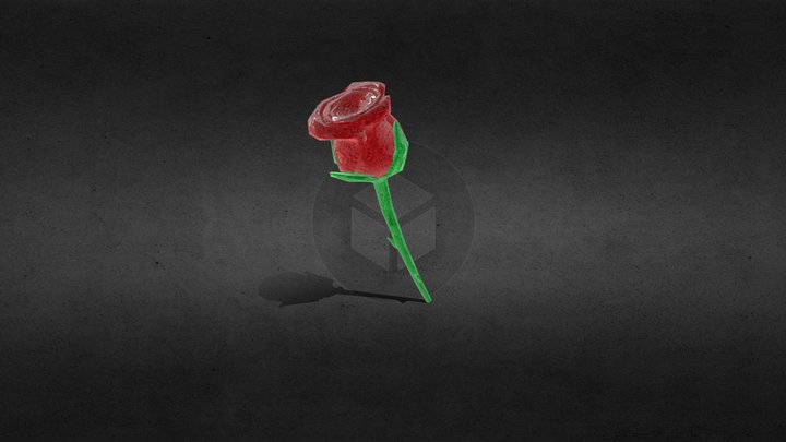 Rose Candy 3D Model