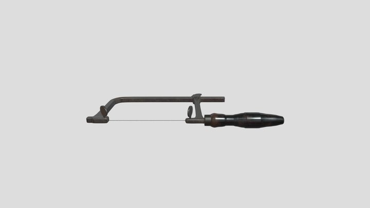 Old Jewelers Saw 3D Model
