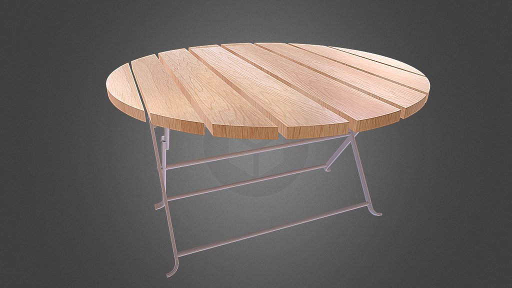 Round Little Table