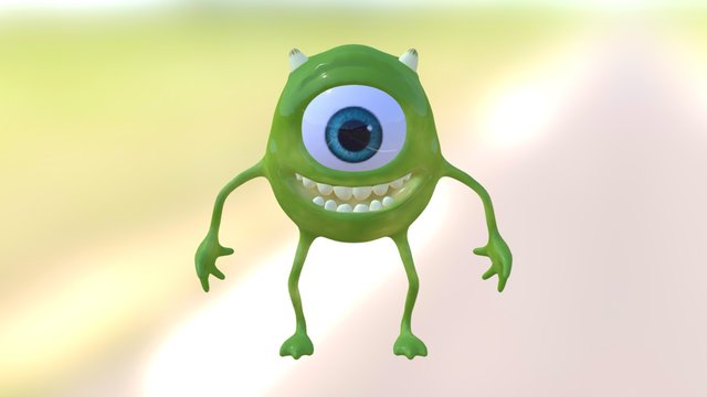 BIG Eye 3D Model