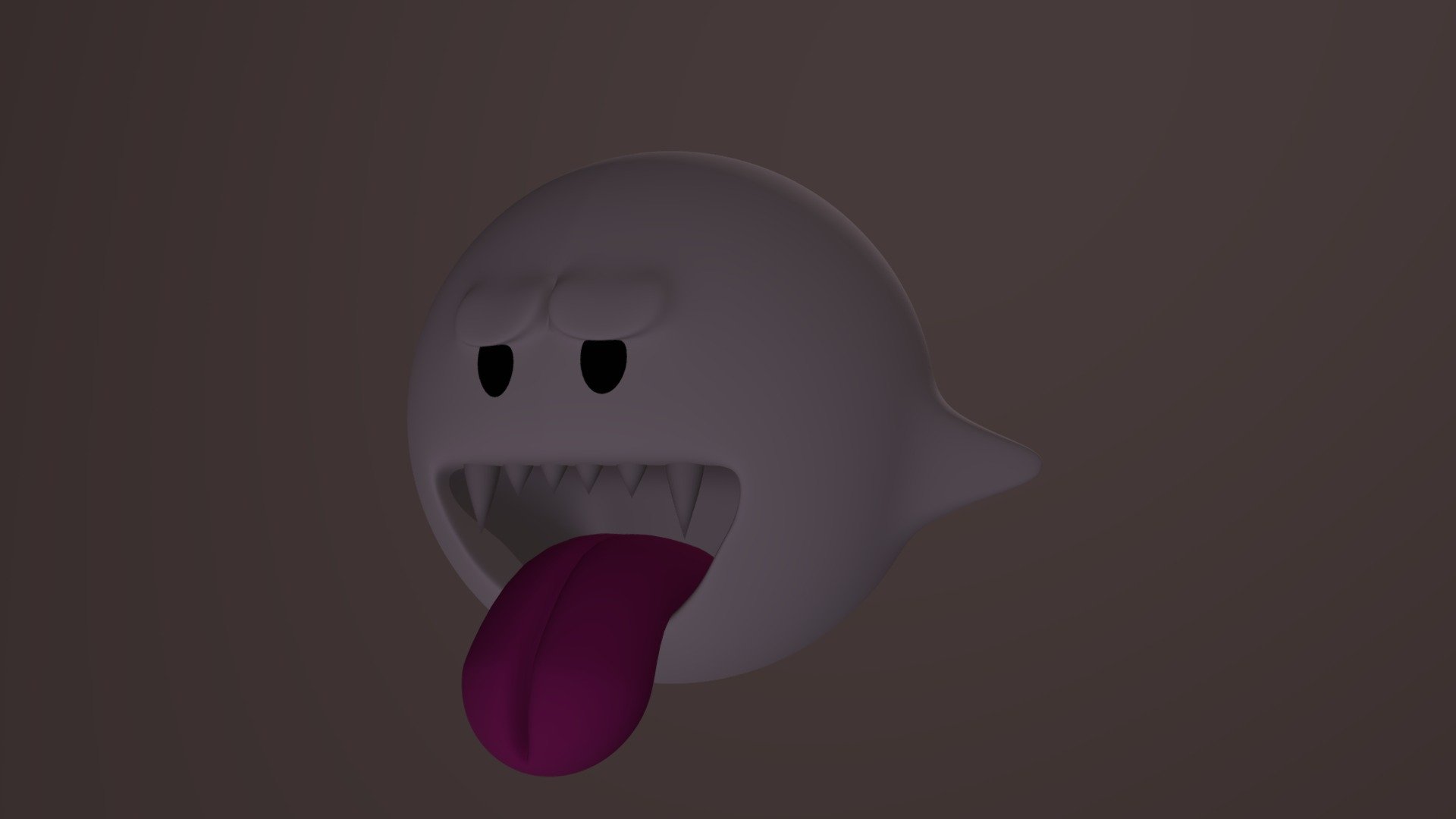 Ghost - Mario Bros - 3D model by nemogomezz [4af1eb5] - Sketchfab