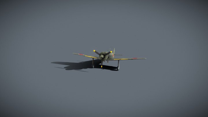 Helijah's Ki-61 - Ki-100 Modification 3D Model
