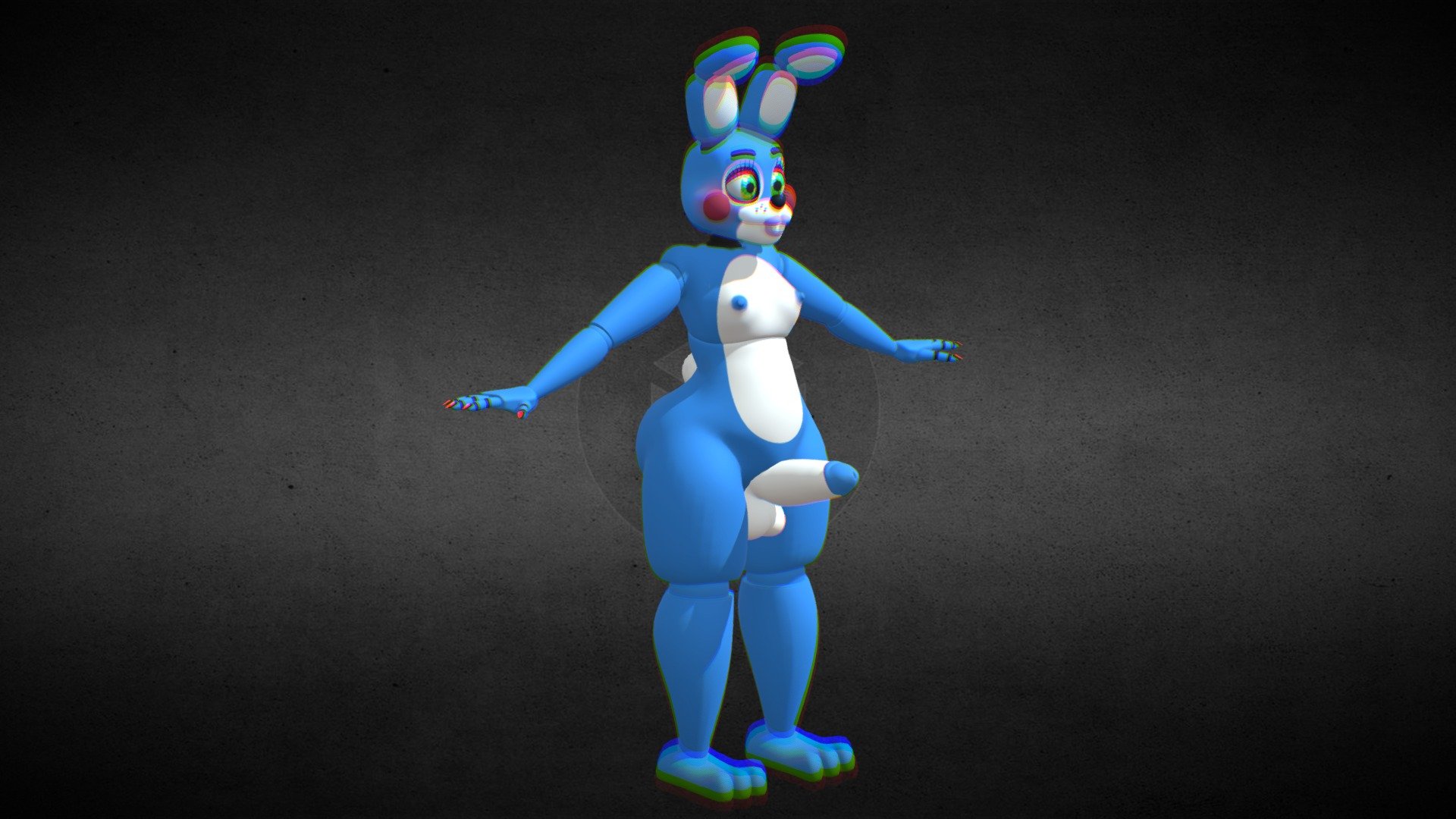 Fnaf AR Toy Bonnie - Download Free 3D model by Jayie (@Jayie) [e1c6e4a]