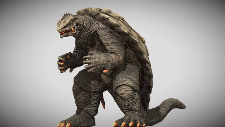 Gamera – Kostenloses 3D-Modell STL