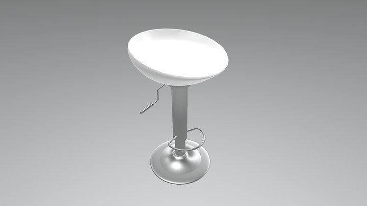 Silla Bar 3D Model