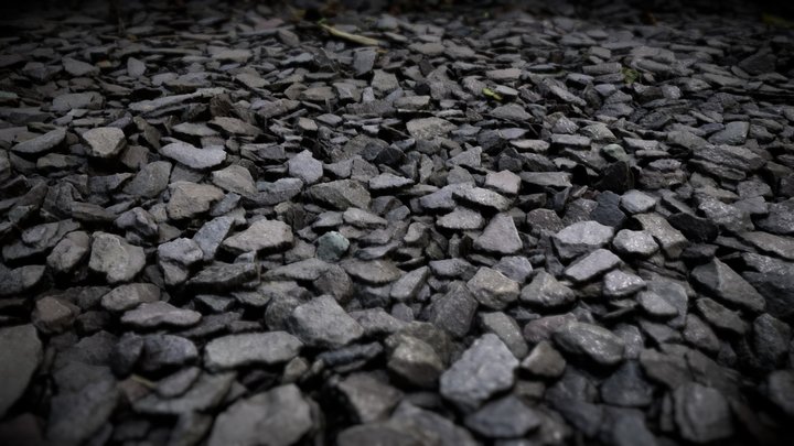 RealityScan - Slate Gravel 3D Model