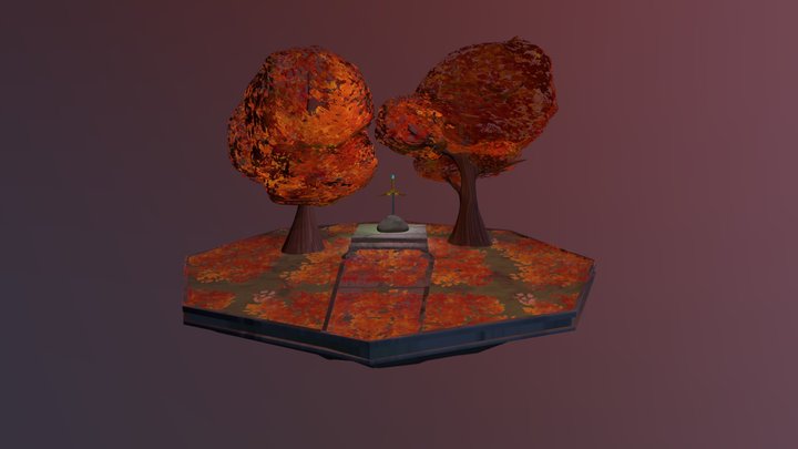SwordInTheStoneDiorama 2024 3D Model